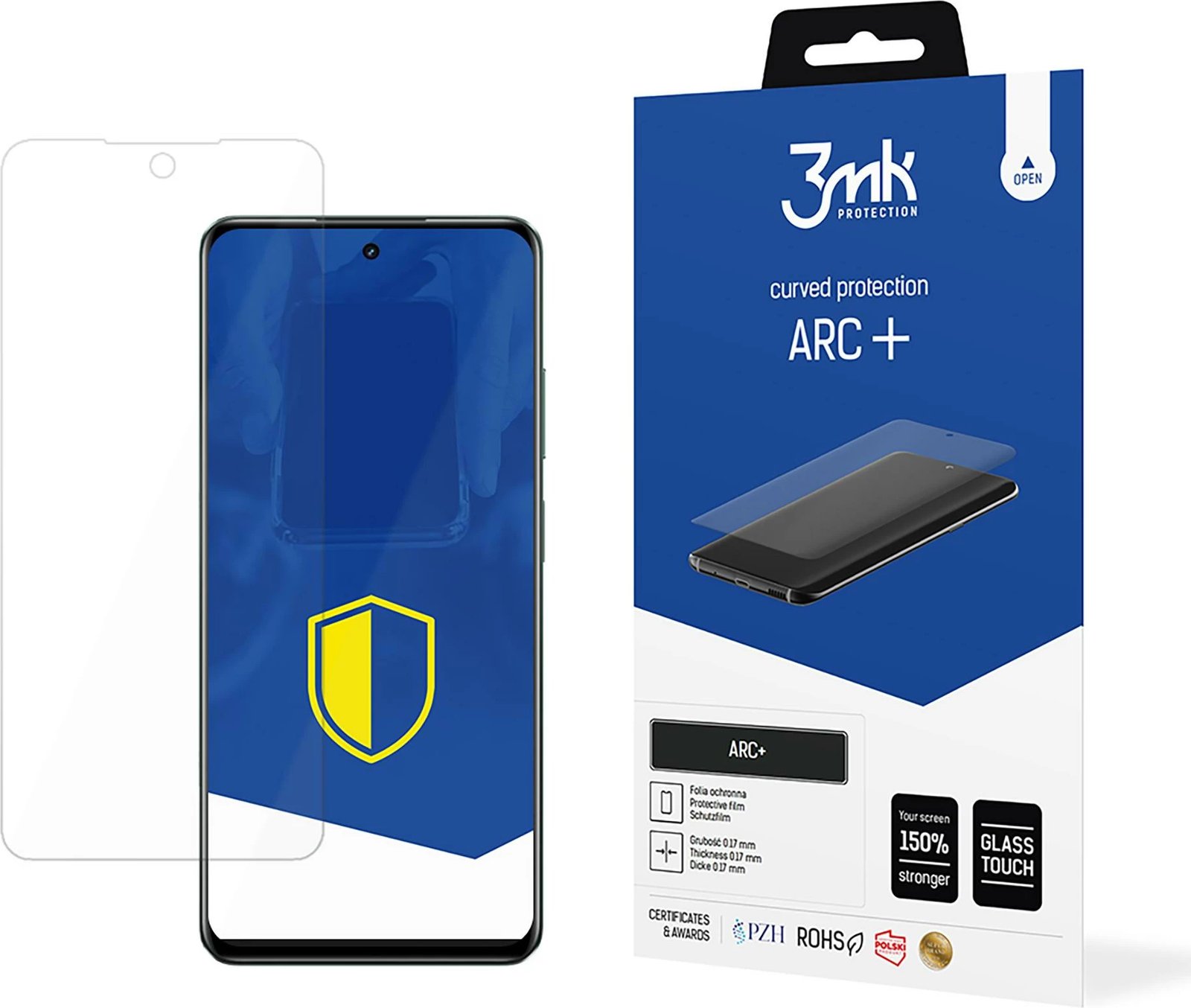 Film mbrojtës 3mk ARC+ për Realme C63 5G