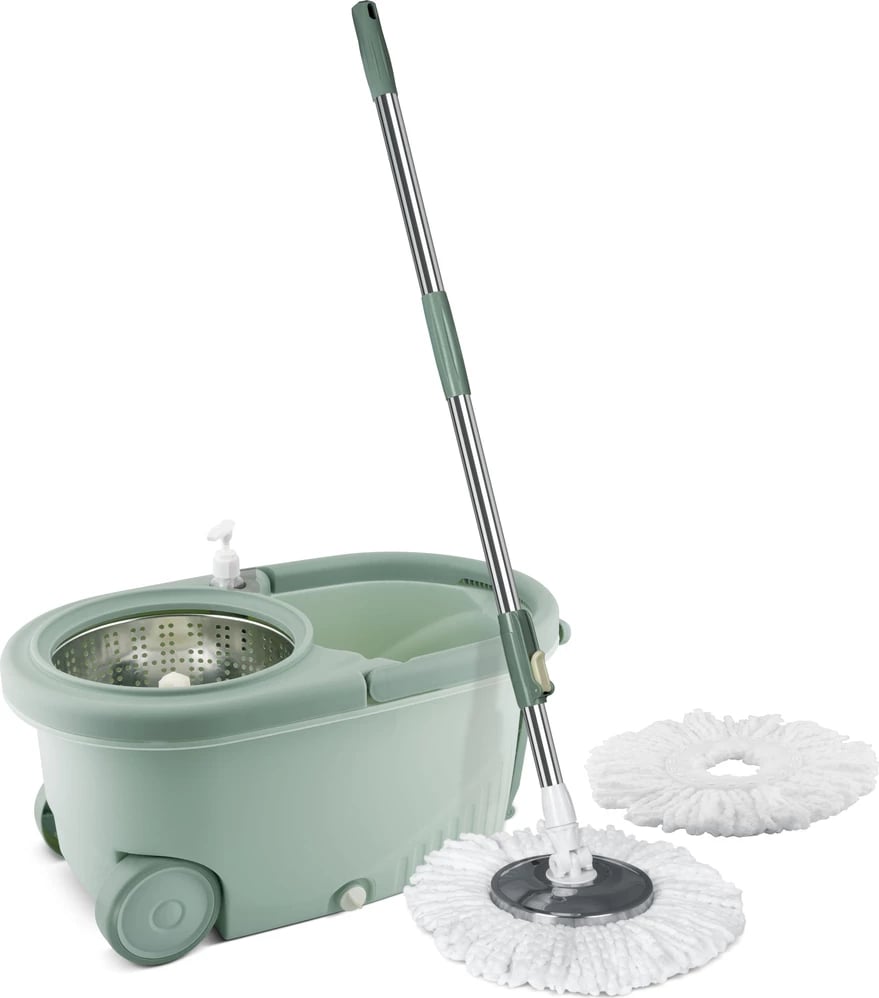 Set shtupë rrotulluese dhe kovë Lamart LT8053, e gjelbër