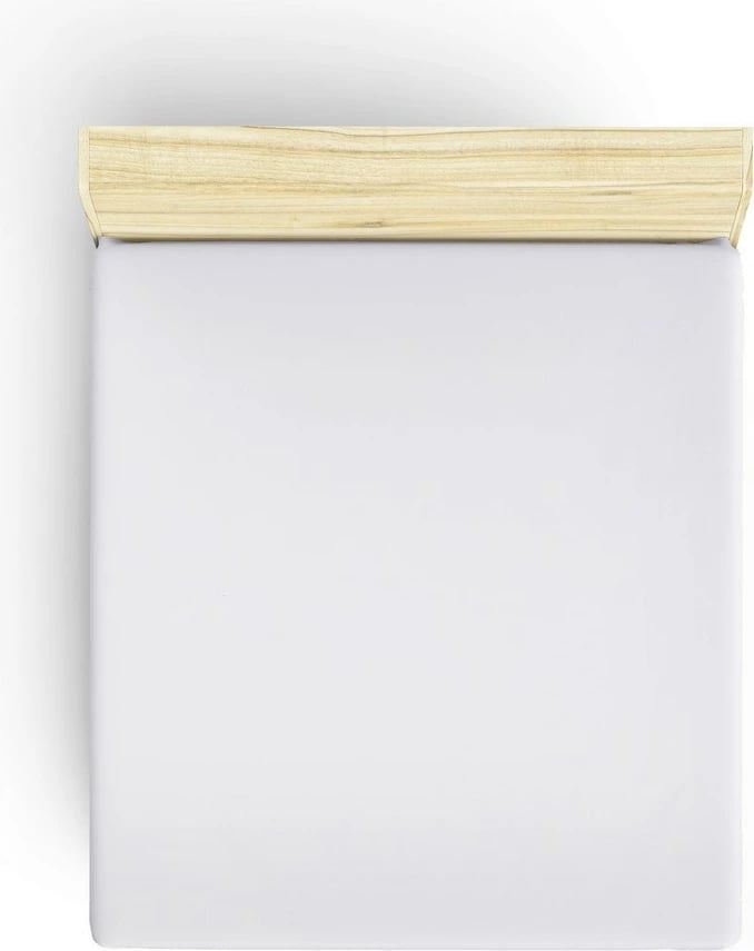 Set mbulesë për jorgan një person, saten, e bardhë, L'essentiel