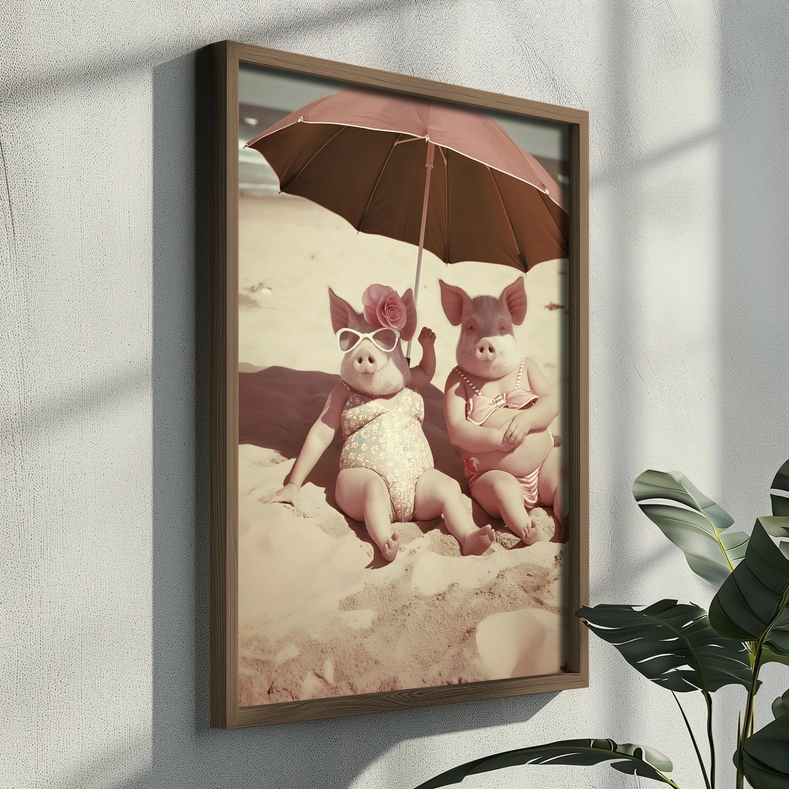 Pikturë dekorative me kornizë, MDF, shumëngjyrëshe, GE098-L