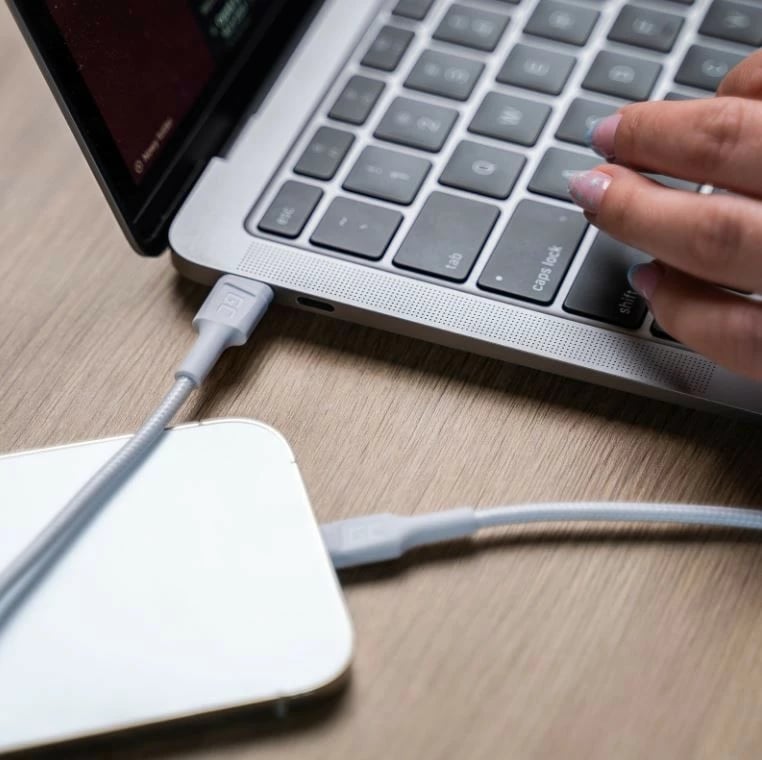 Kabllo Green Cell PowerStream USB-C në Lightning 1m, e bardhë Kabllo Green Cell PowerStream USB-C në Lightning 1m, e bardhë