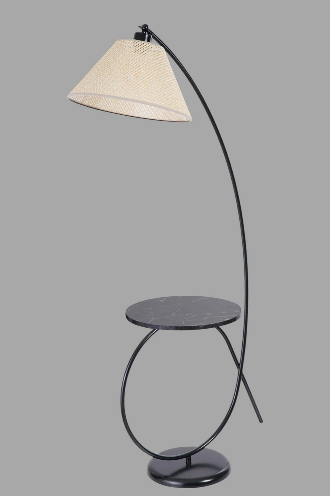 Llambë dyshemeje Opviq, krem dhe e zezë, 8968-4 Llambë dyshemeje Opviq, krem dhe e zezë, 8968-4