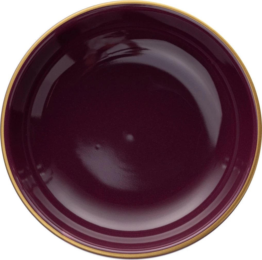 Set tasash për salcë, qeramike, 6 copë, ngjyrë damson, Hermia Concept, ST489006F573A841600MAYD100