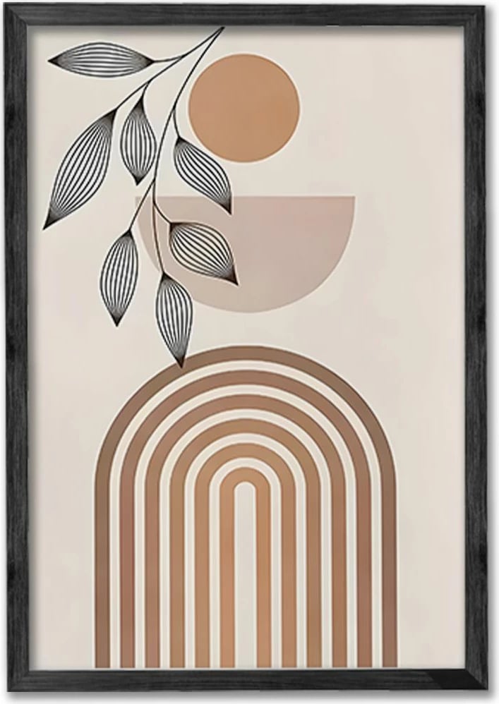 Pikturë dekorative me kornizë (3 copë), Wallity, Ersy3Syhcrv31