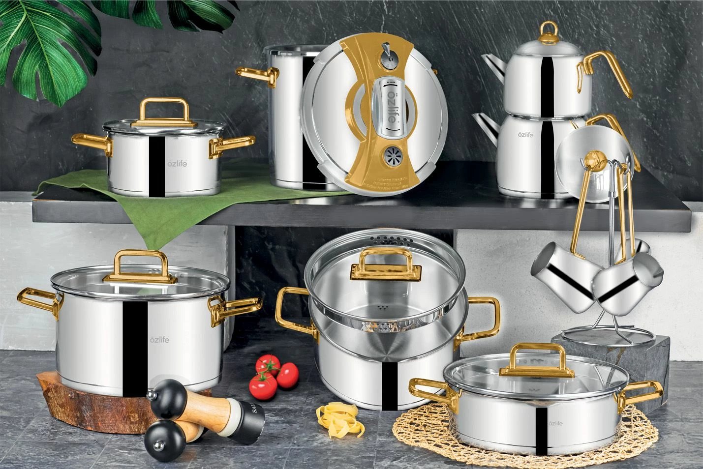 Set tenxheresh (18 pjesë), Hermia Concept, Asis4064