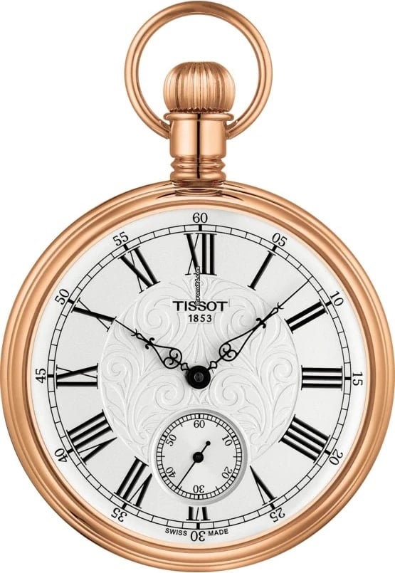 Orë xhepi TISSOT LEPINE për meshkuj, rose gold