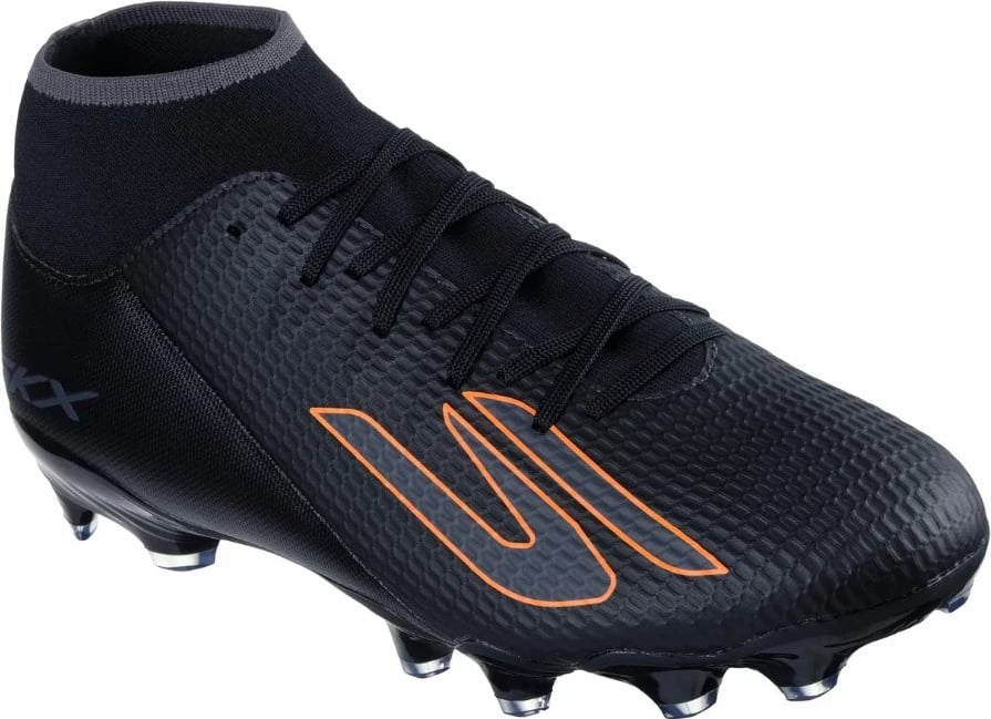 Atlete futbolli Skechers për meshkuj, zi-portokalli