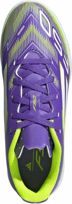 Atlete futsalli për fëmijë adidas, vjollcë