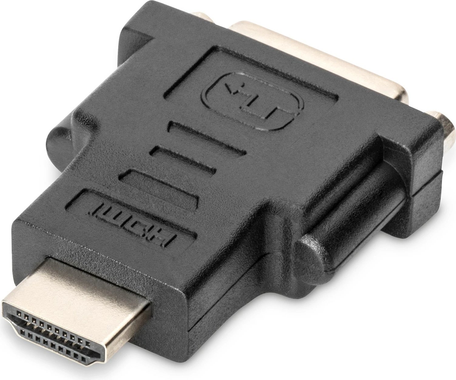 Adapter HDMI Digitus, HDMI Type A, DVI-I (24+5), Ngjyrë e zezë