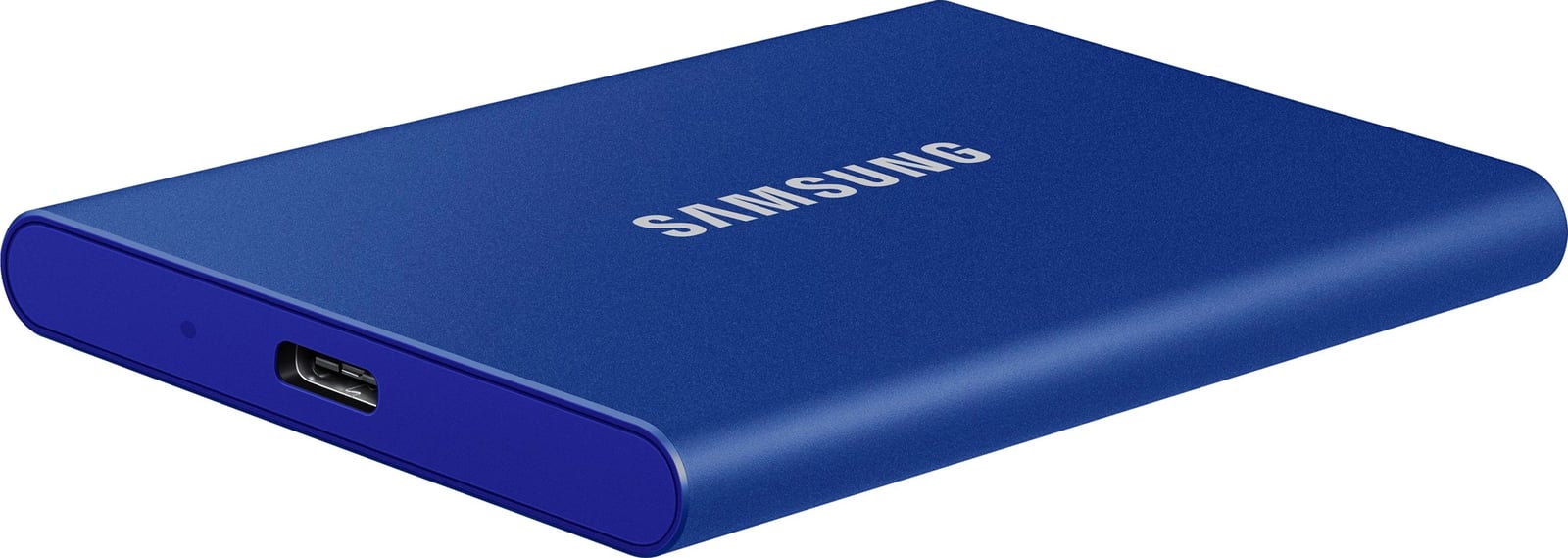 SSD portabël Samsung T7, 2 TB, USB Type-C, 3.2 Gen 2, Blu
