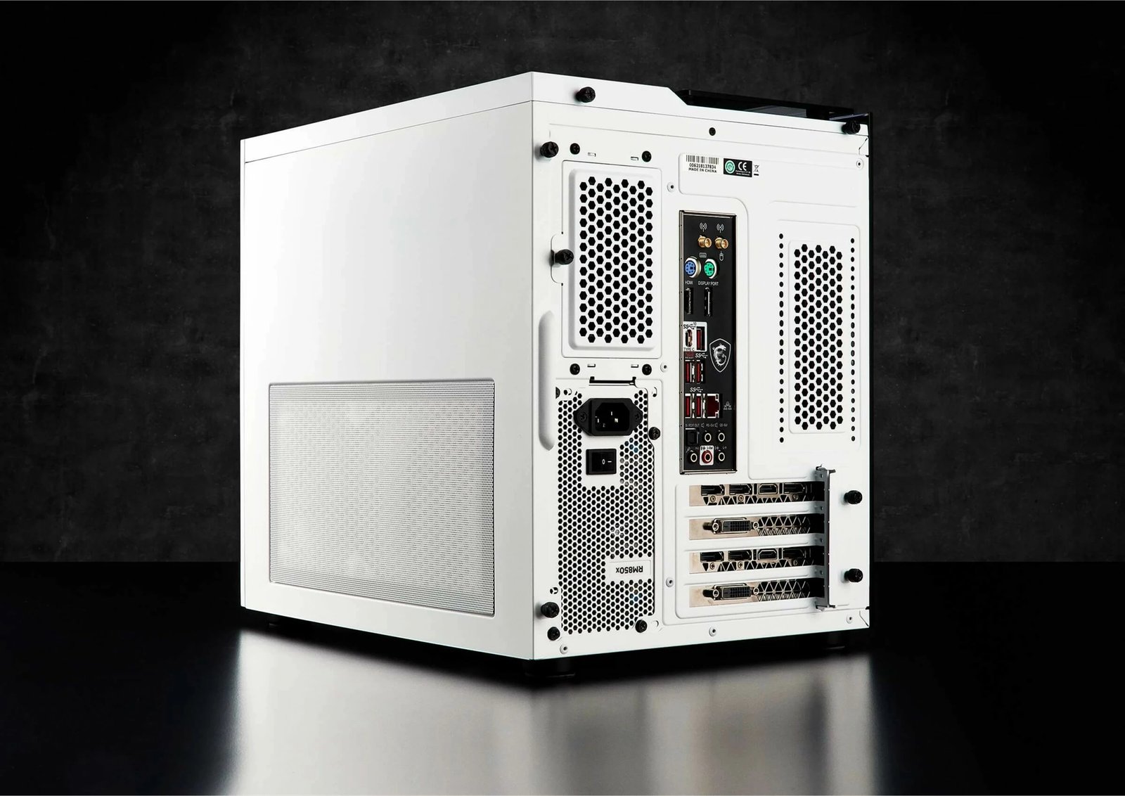 Kasë Corsair Crystal 280X, micro ATX, xham i temperuar, e bardhë Kasë Corsair Crystal 280X, micro ATX, xham i temperuar, e bardhë
