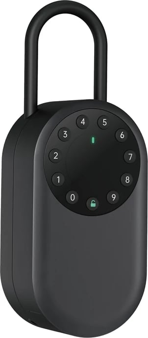 Kasafortë e mençur Lockin YEEUU K421 me tastierë, Wi-Fi, Bluetooth, e zezë