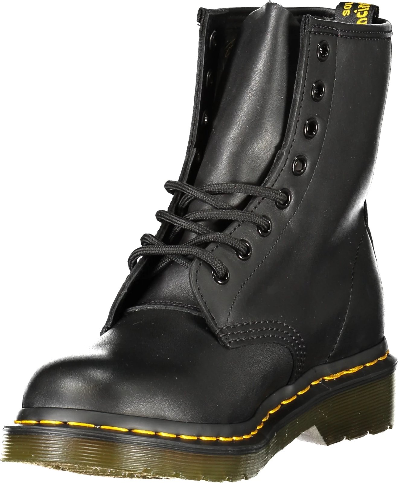 Çizme DR. MARTENS 1460 Greasy femra, të zeza