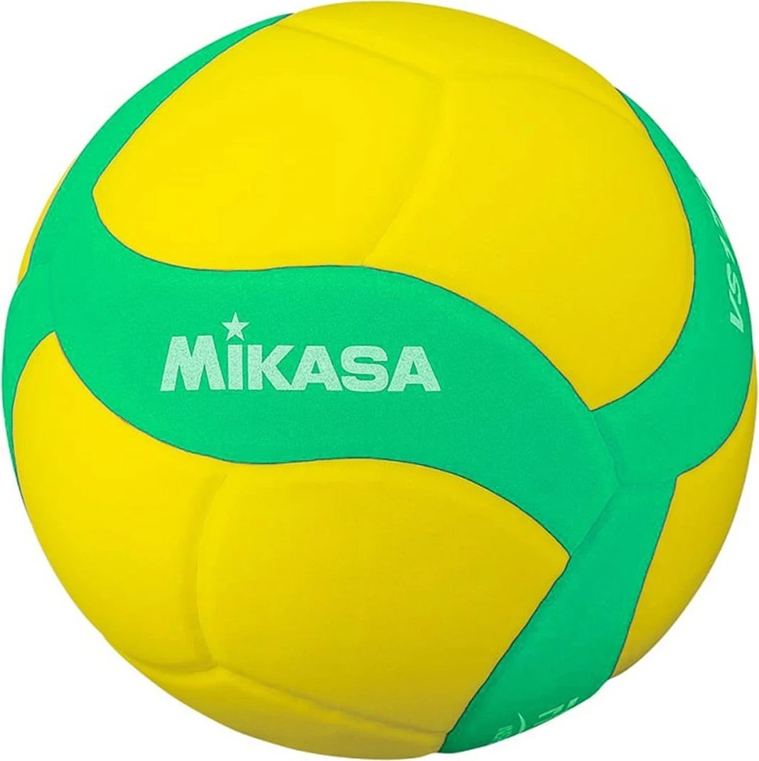 Top volejbolli Mikasa VS160W, madhësia 4, verdhë-jeshile
