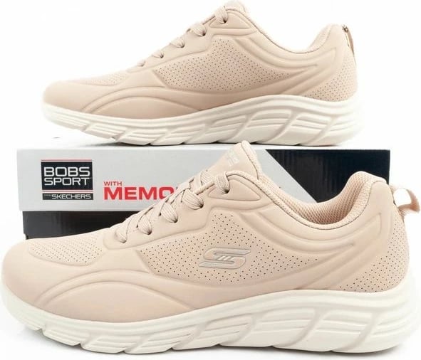 Atlete për femra Skechers, bezhë