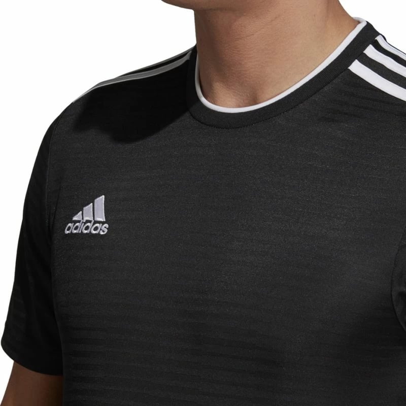 Maicë adidas për meshkuj, e zezë