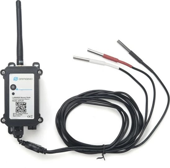 Sensor temperature Dragino D23-LB-EU868, i jashtëm