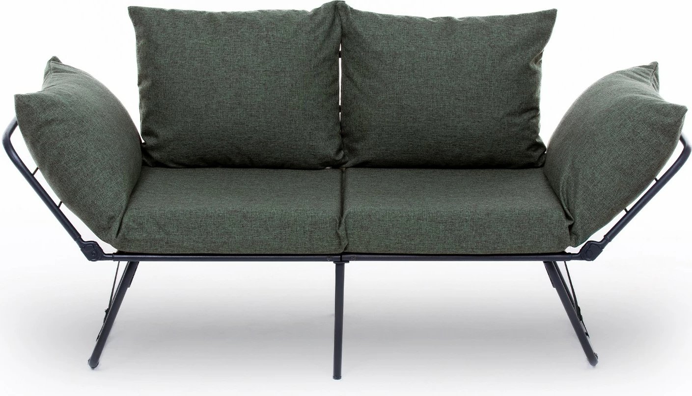 Divan i gjelbër, 2 vende, shndërrohet në shtrat, Viper