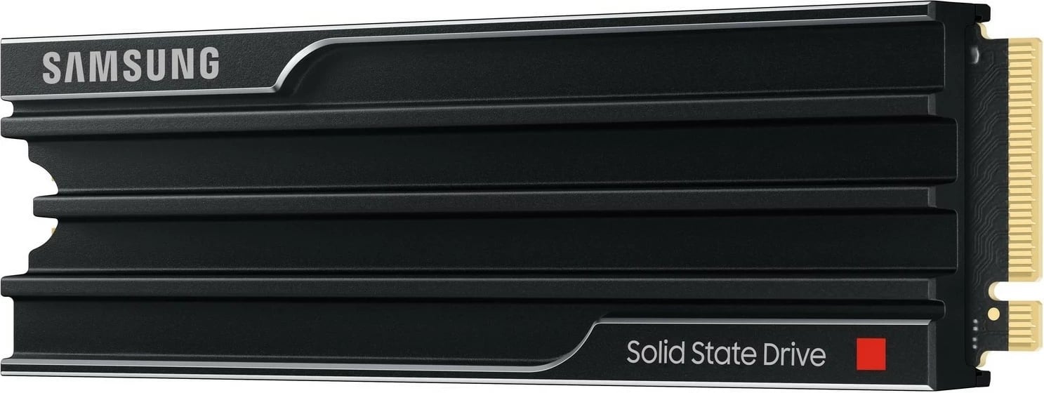 SSD Samsung 9100 Pro 2TB, M.2 PCIe 5.0, Heatsink, zi