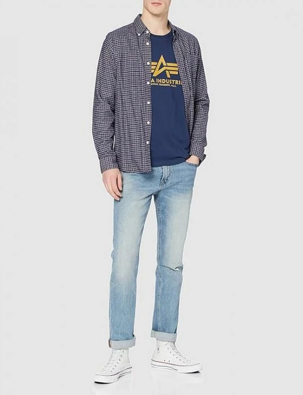 Maicë Alpha Industries meshkuj, e kaltër