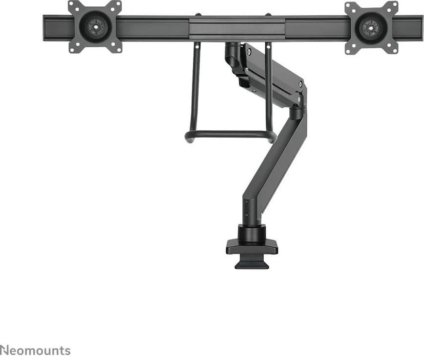 Krah monitori Neomounts NM-D775DXBLACK, për 2 ekrane, 32 inç, kapëse/gromet, i zi