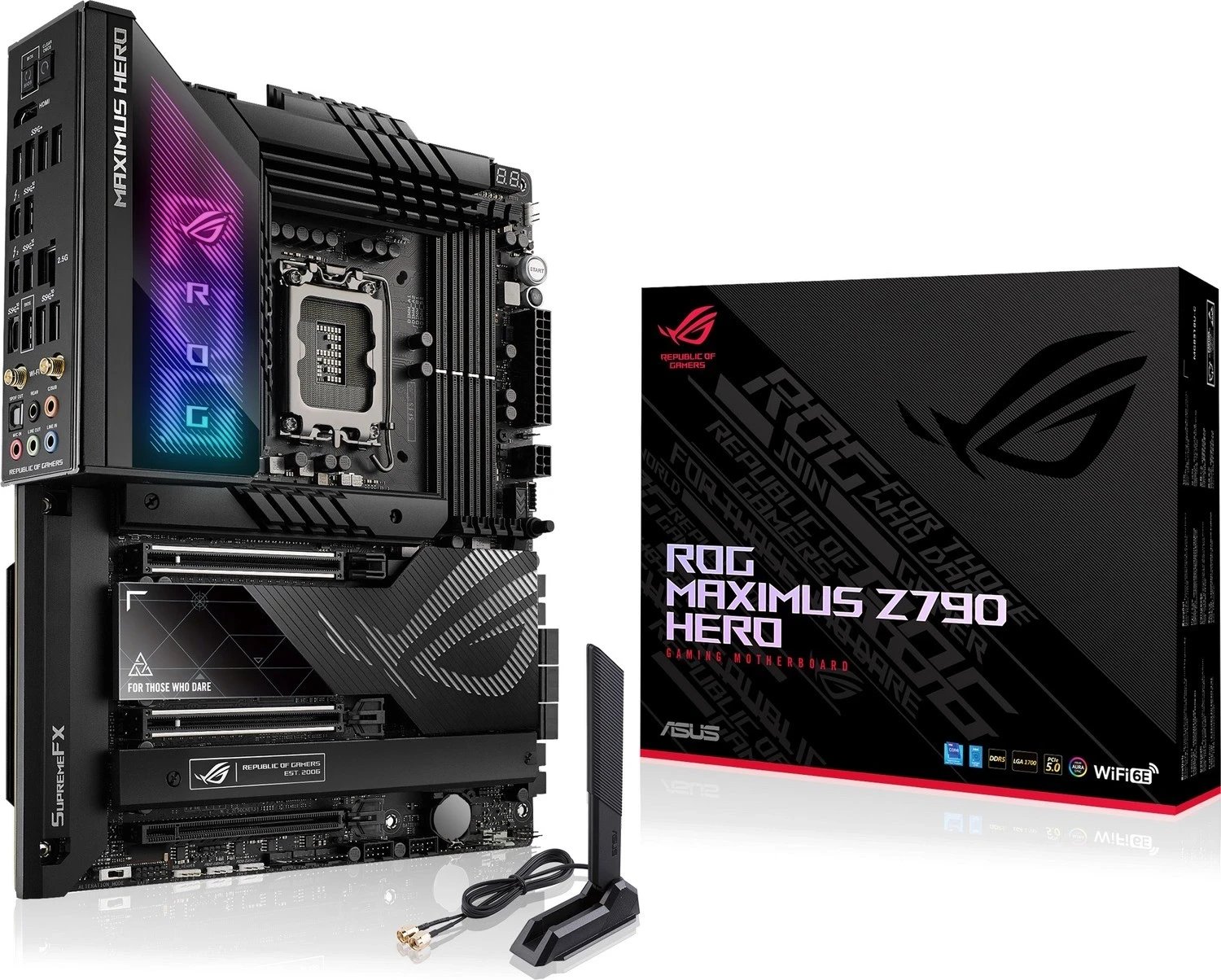 Pllakë amë ASUS ROG MAXIMUS Z790 HERO - Intel Z790