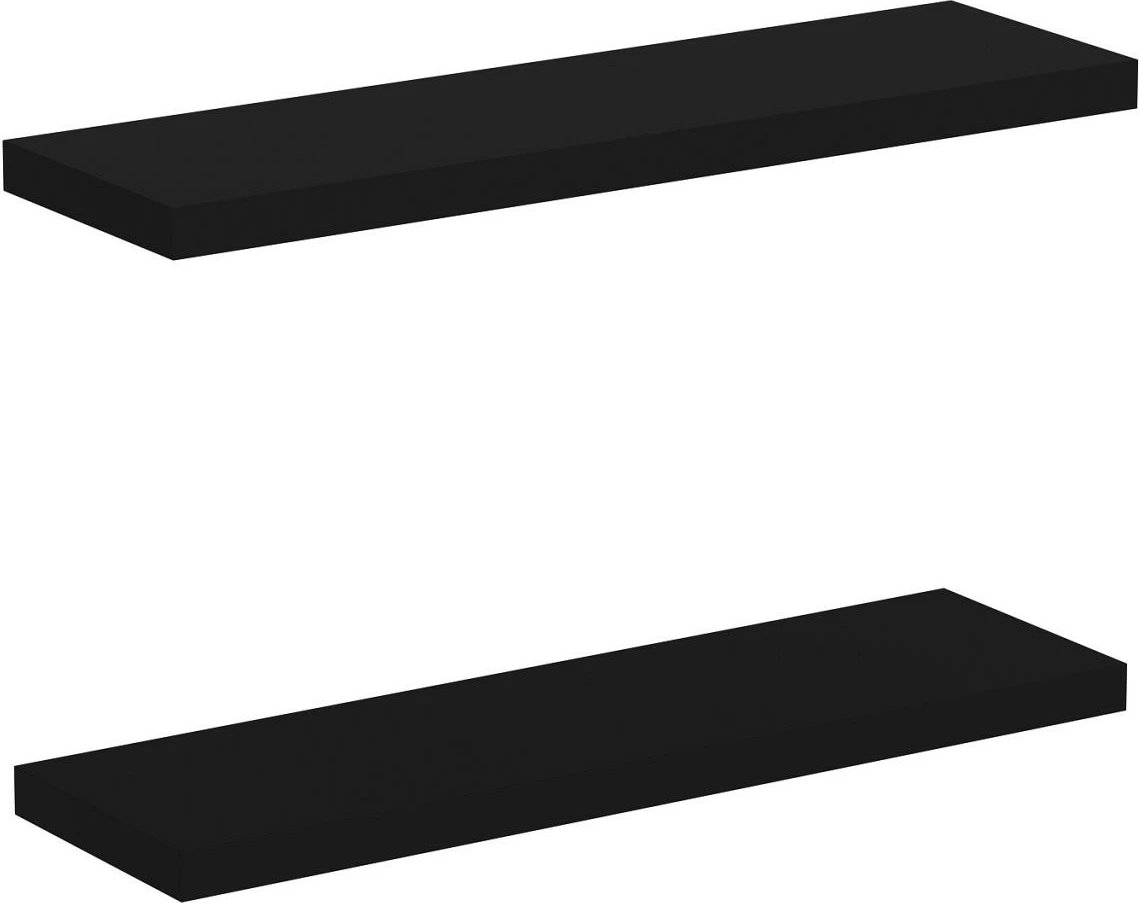 Raft muri, ngjyrë e zezë, Skye Decor Gizli2 80