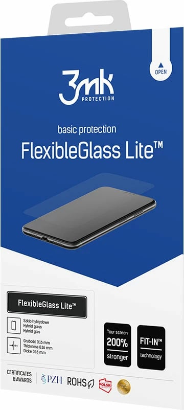 Xham mbrojtës FlexibleGlass Lite 3mk për HTC Desire 820
