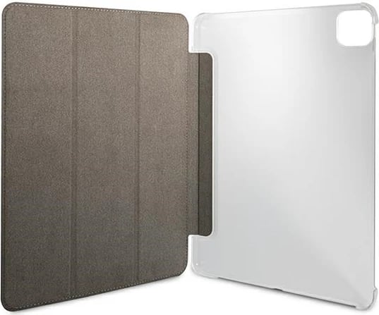Mbështjellës Guess Saffiano për iPad 12.9" 2021, Book Cover, e zezë