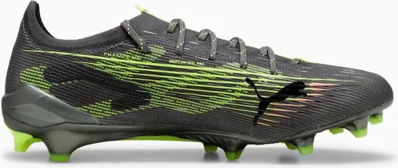 Atlete futbolli për meshkuj Puma, të hirtë