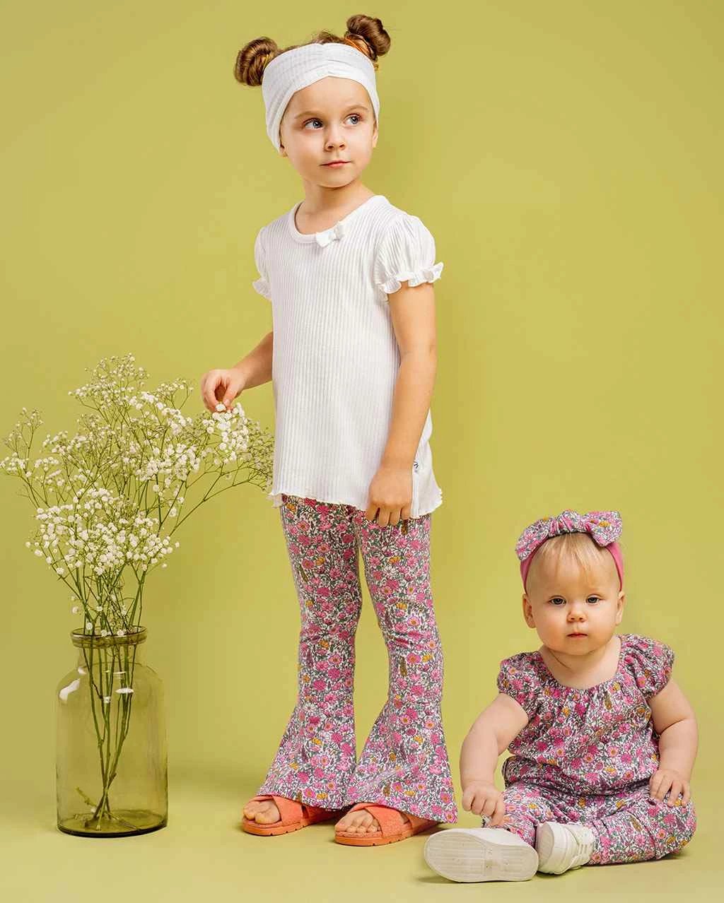 bluzë bebe Nicol Lea 100% pambuk madhësia 68 (4-6 muaj) rozë