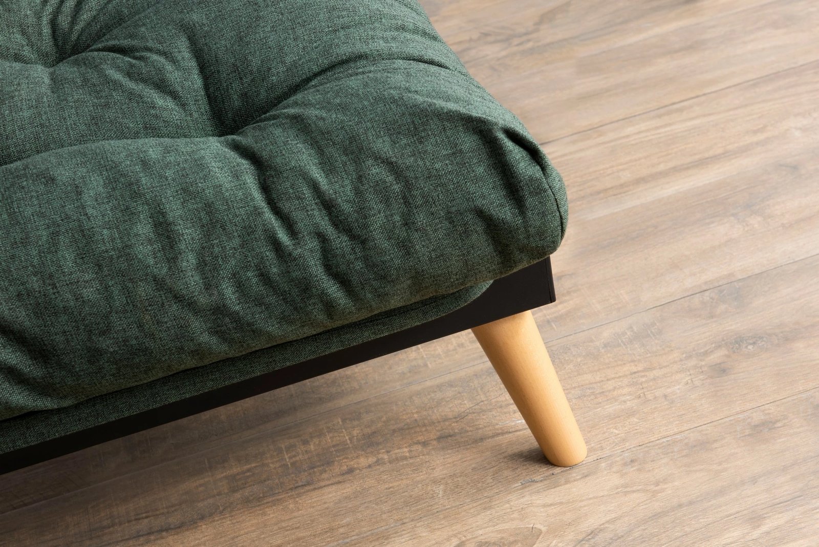 Divan-krevat treshe Atelier del Sofa, Saki, ngjyrë e gjelbër