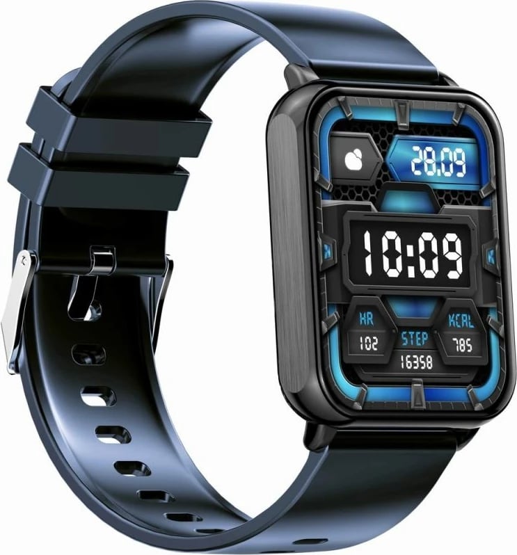 Smartwatch Gravity unisex, zi/blu e errët