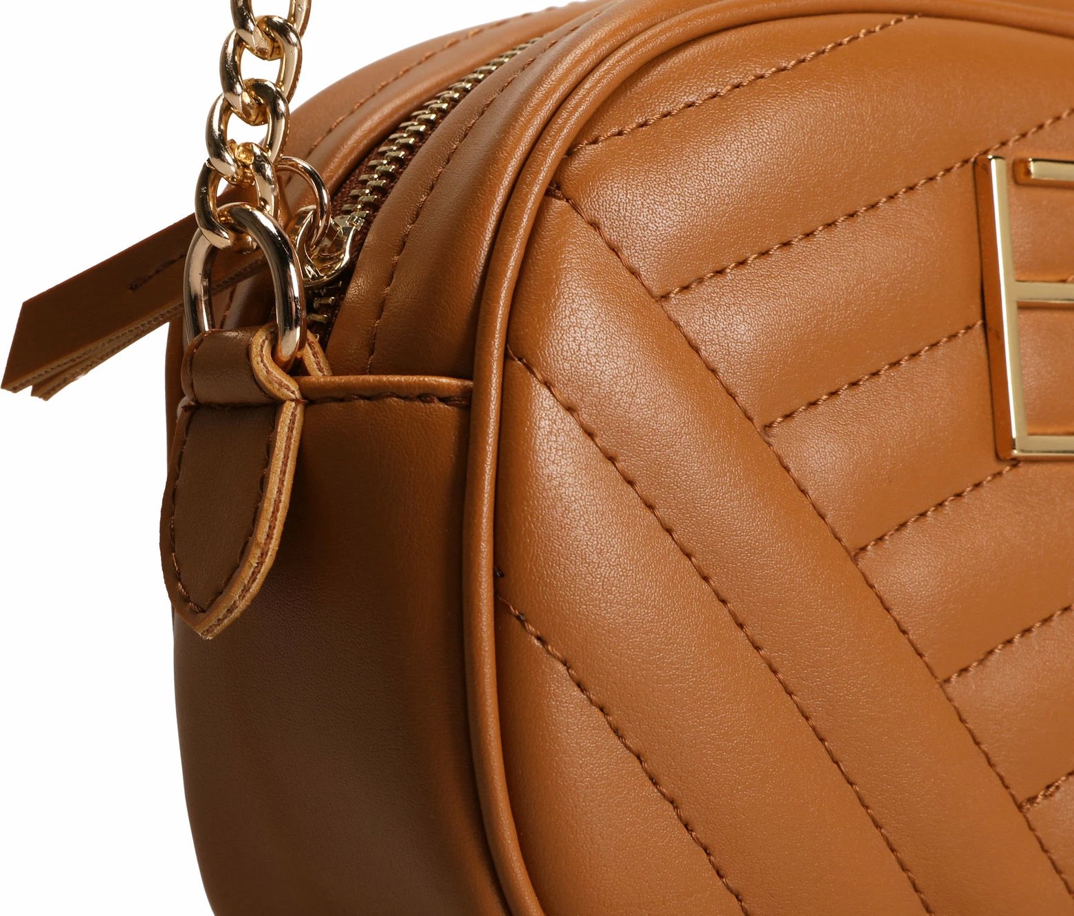 Çantë crossbody Lucky Bees, ngjyrë camel, 1298
