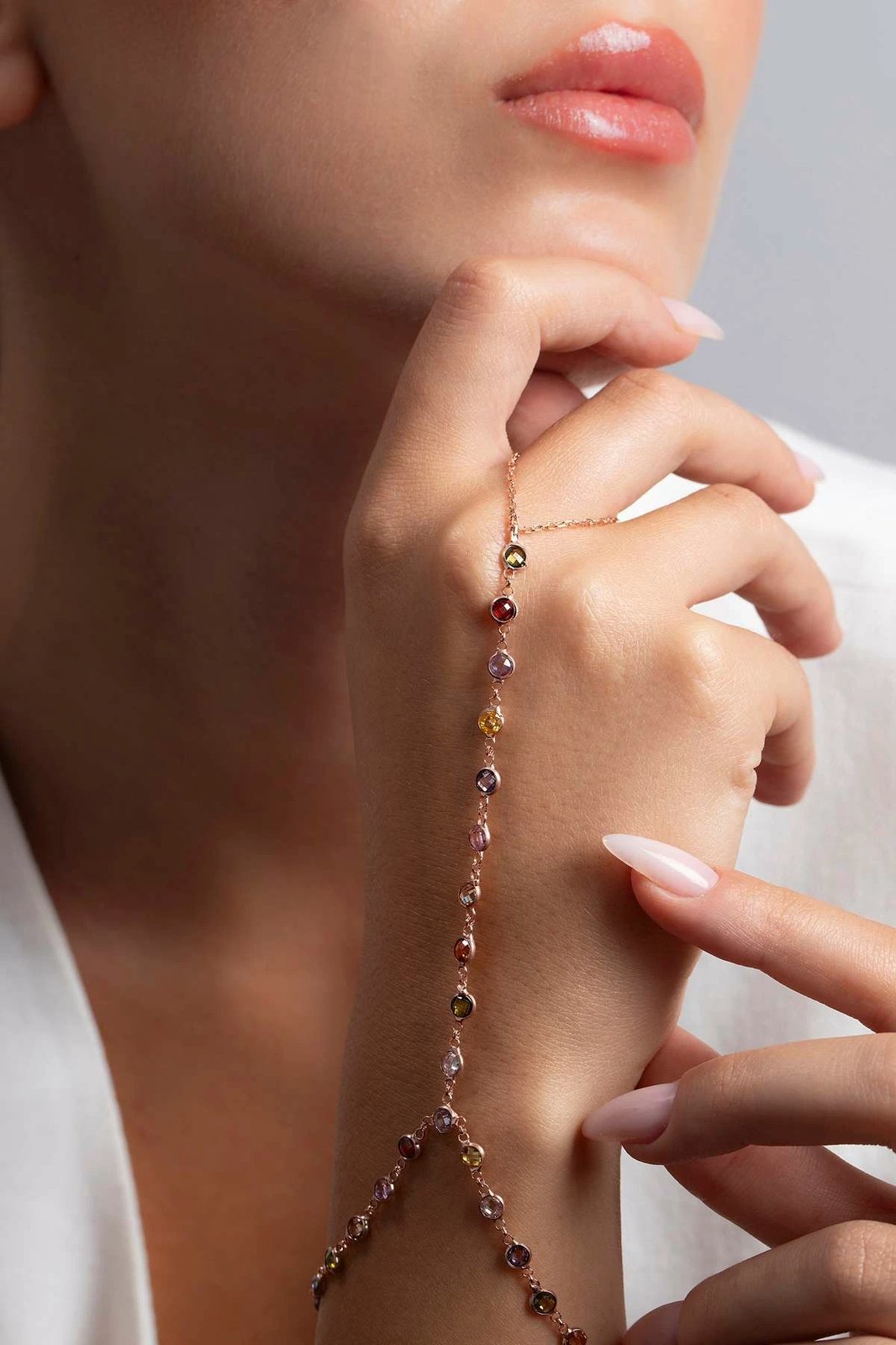 Zinxhir argjendi rozë gold Jumeon, TFNY65246R