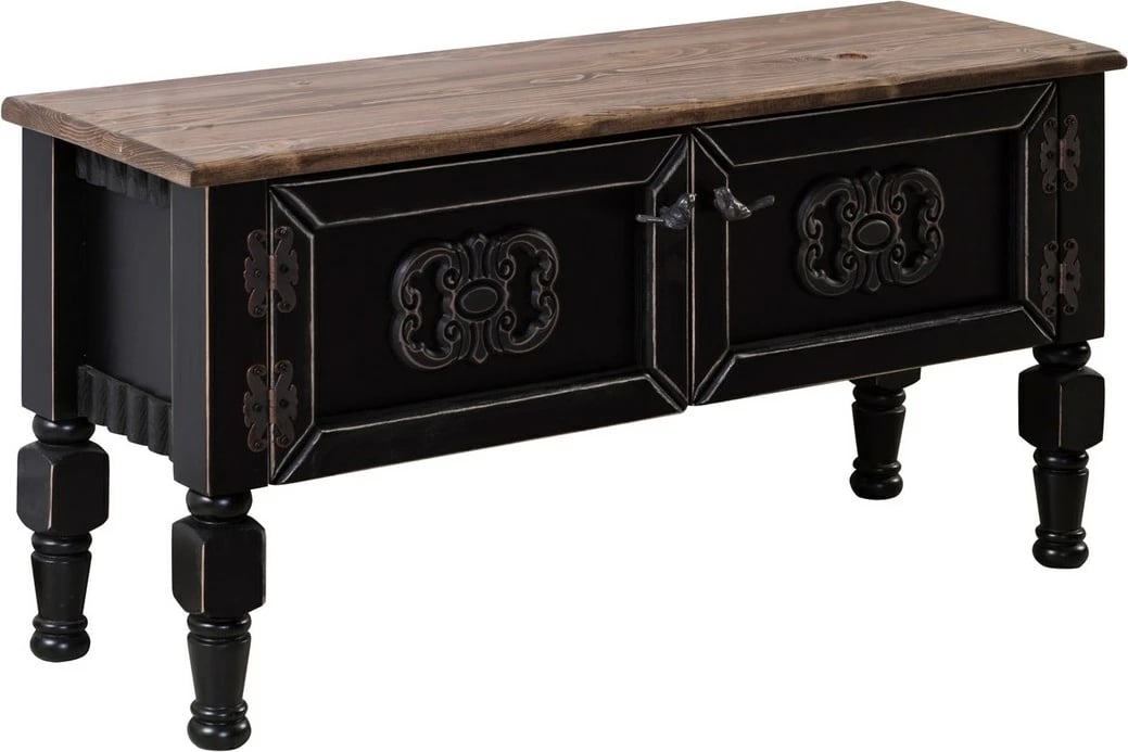 Komodë TV Hanah Home, Ada TV Mini, e zezë