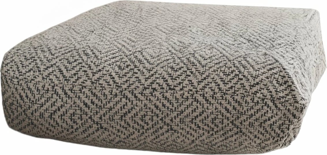 Jastëk i madh Atelier del Sofa, Dokuma - Zikzak, ngjyrë gri