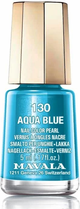 Llak për thonj Mavala 130 Aqua Blue 5ml