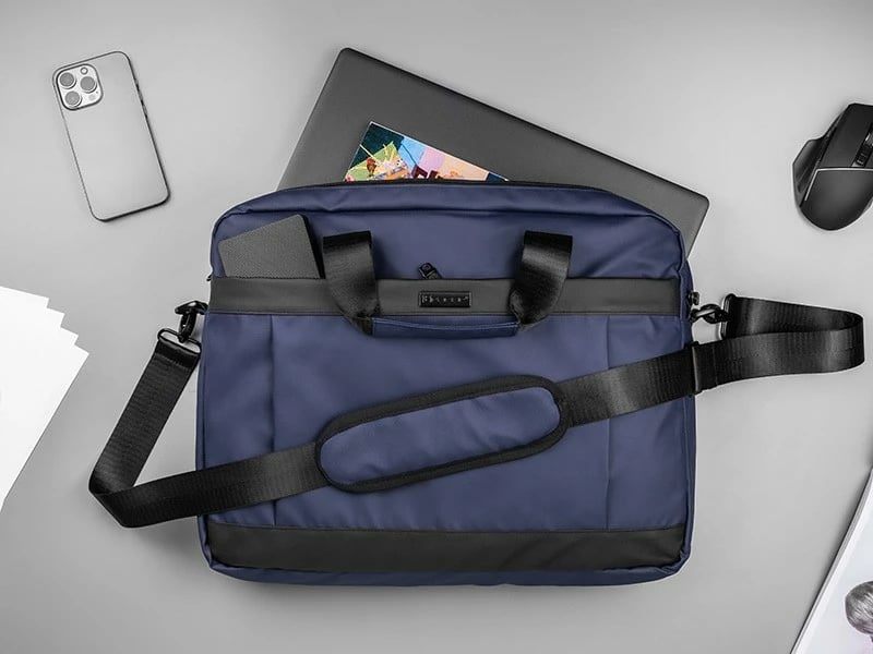 Çantë laptopi Tracer BL7, 15.6", Poliestër, Blu e errët