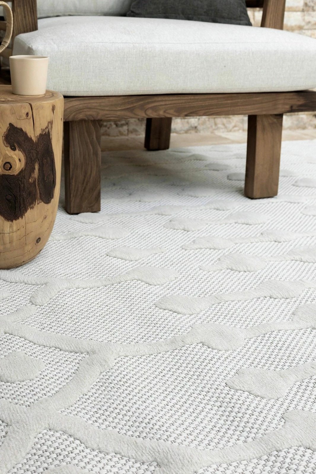 Qilim për korridor, i bardhë, Conceptum Hypnose, 80x150cm, 58388A