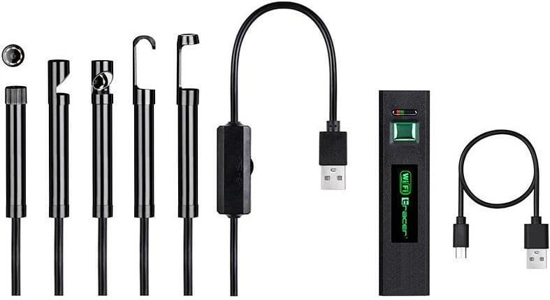 Kamerë endoskopike Tracer HardWire 5M 8MM LED WiFi, e zezë Kamerë endoskopike Tracer HardWire 5M 8MM LED WiFi, e zezë