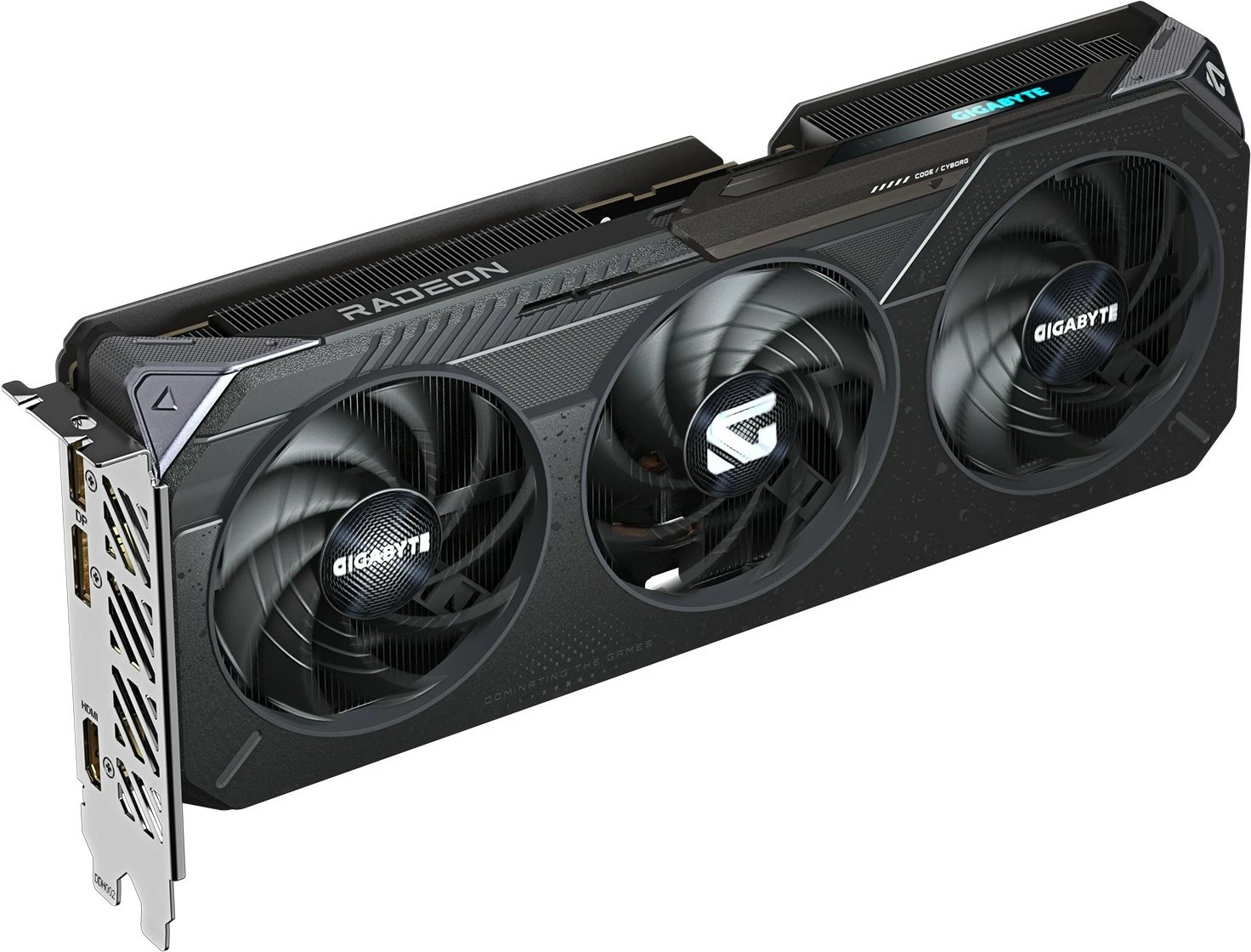 Kartelë grafike Gigabyte RX 9060 XT Gaming OC 16GB GDDR6, 3 fan, e zezë