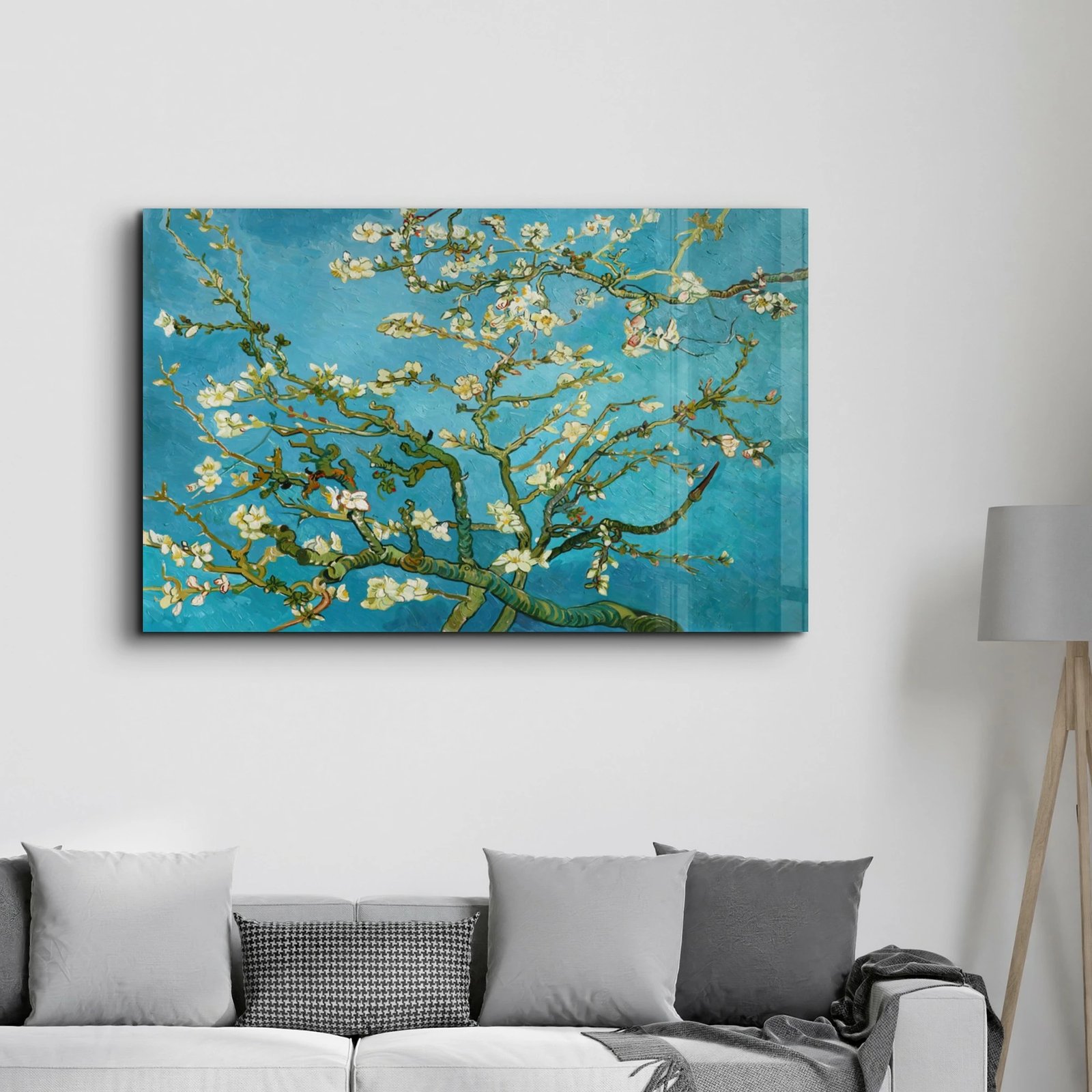 Pikturë dekorative prej xhami të temperuar, Wallity, CAM-1030, 46x72cm