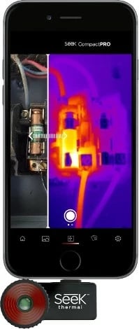 Kamerë termike Seek Thermal Pro FF për iOS, 320x240, 9 paleta, Lightning Kamerë termike Seek Thermal Pro FF për iOS, 320x240, 9 paleta, Lightning