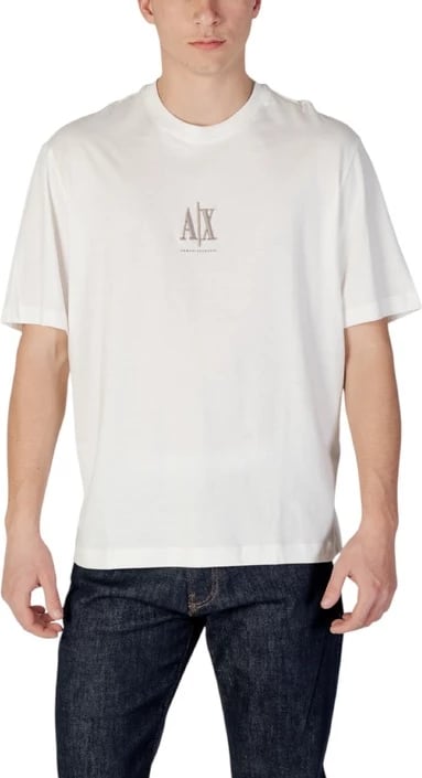 Maicë për meshkuj Armani Exchange, krem