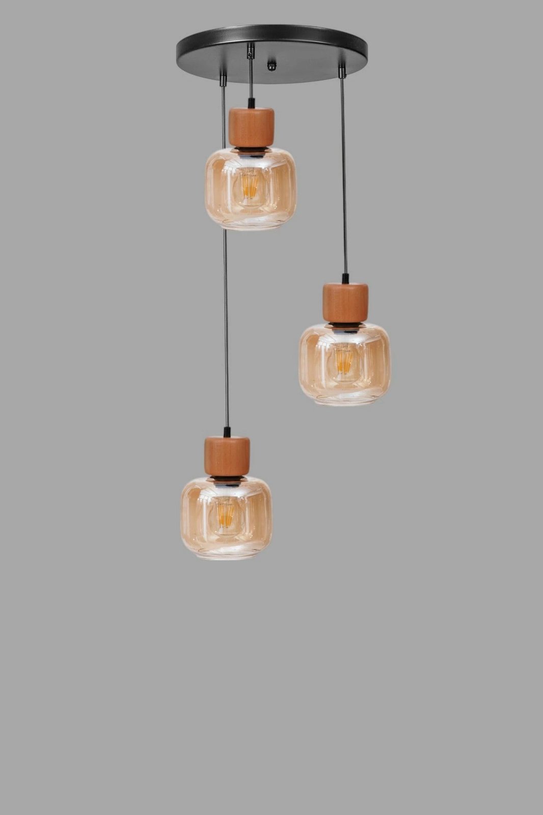 Llambadar Opviq, 9068-3, ngjyrë mjaltë, lis dhe e zezë