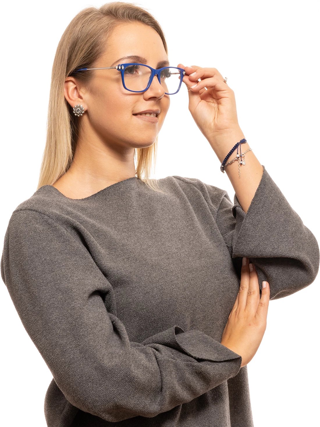 Kornizë optike për femra Emilio Pucci, e kaltër