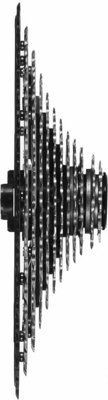 Kasetë biçiklete Shimano për meshkuj, e zezë