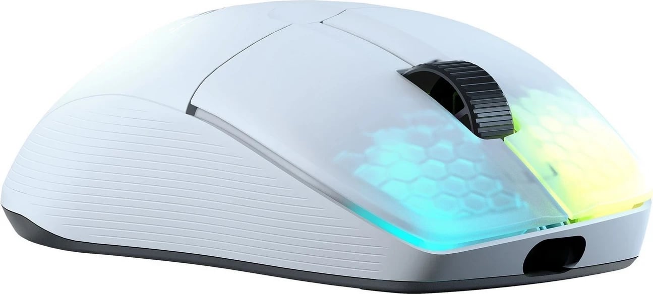 Maus Roccat Burst Pro Air Aimo Biała, i bardhë