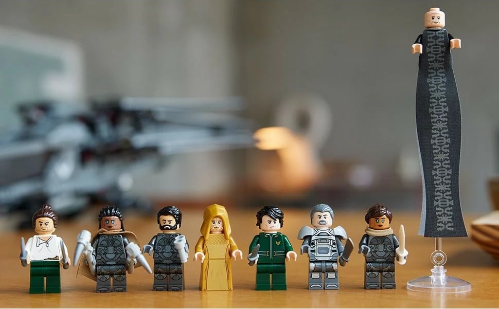 Set ndërtimi LEGO Dune Atreides Royal Ornithopter 1369 pjesë, multingjyrësh